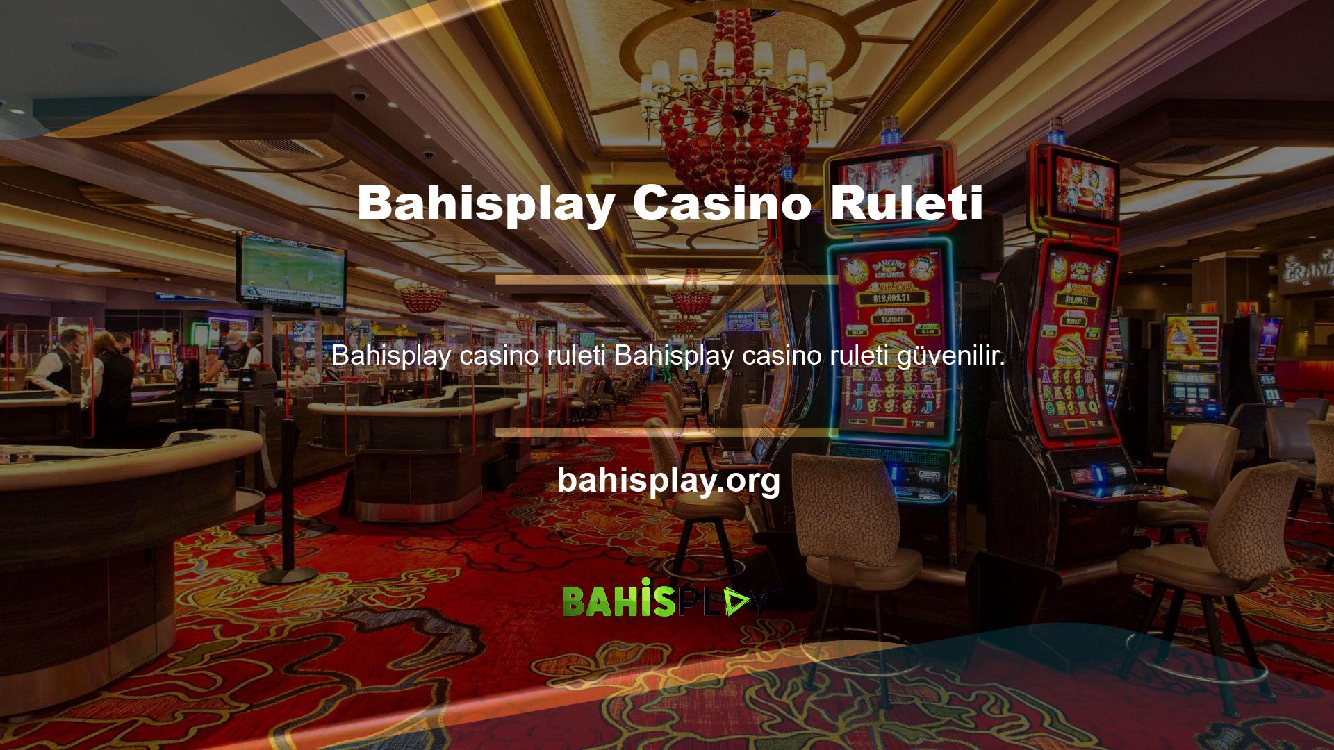 Casino siteleri kullanıcılarına çeşitli bonuslar sunar